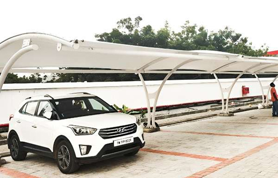 Car Parking Tensile Shed