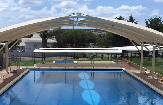 Swimming Pool Tensile Structure